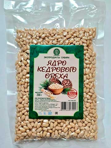 Ядро кедрового ореха, 200 г