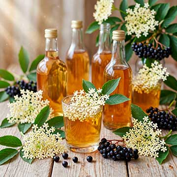 Напиток Elderflower cordial