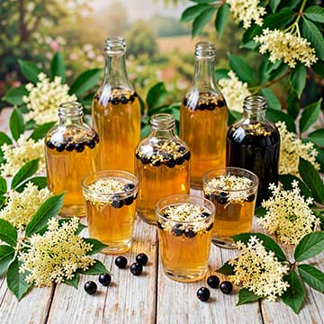 Напиток Elderflower cordial